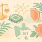 Illustration conceptuelle de l'IA responsable 971 en Guadeloupe